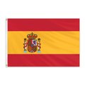 Global Flags Unlimited Spain Outdoor Nylon Flag with Seal 6'x10' 203532